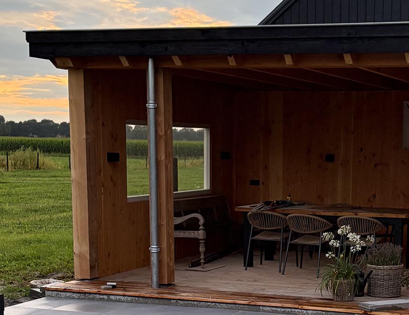 Tot in detail perfect gebouwd door Houtbouw van Spijker