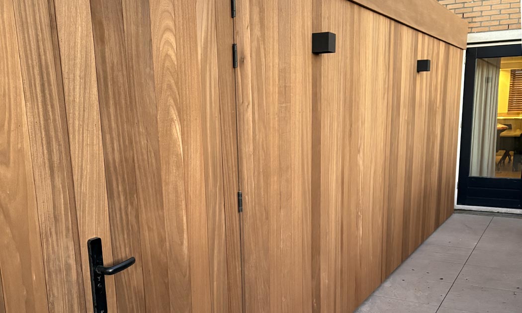 Buitenmuren bekleden met Thermo Ayous planken
